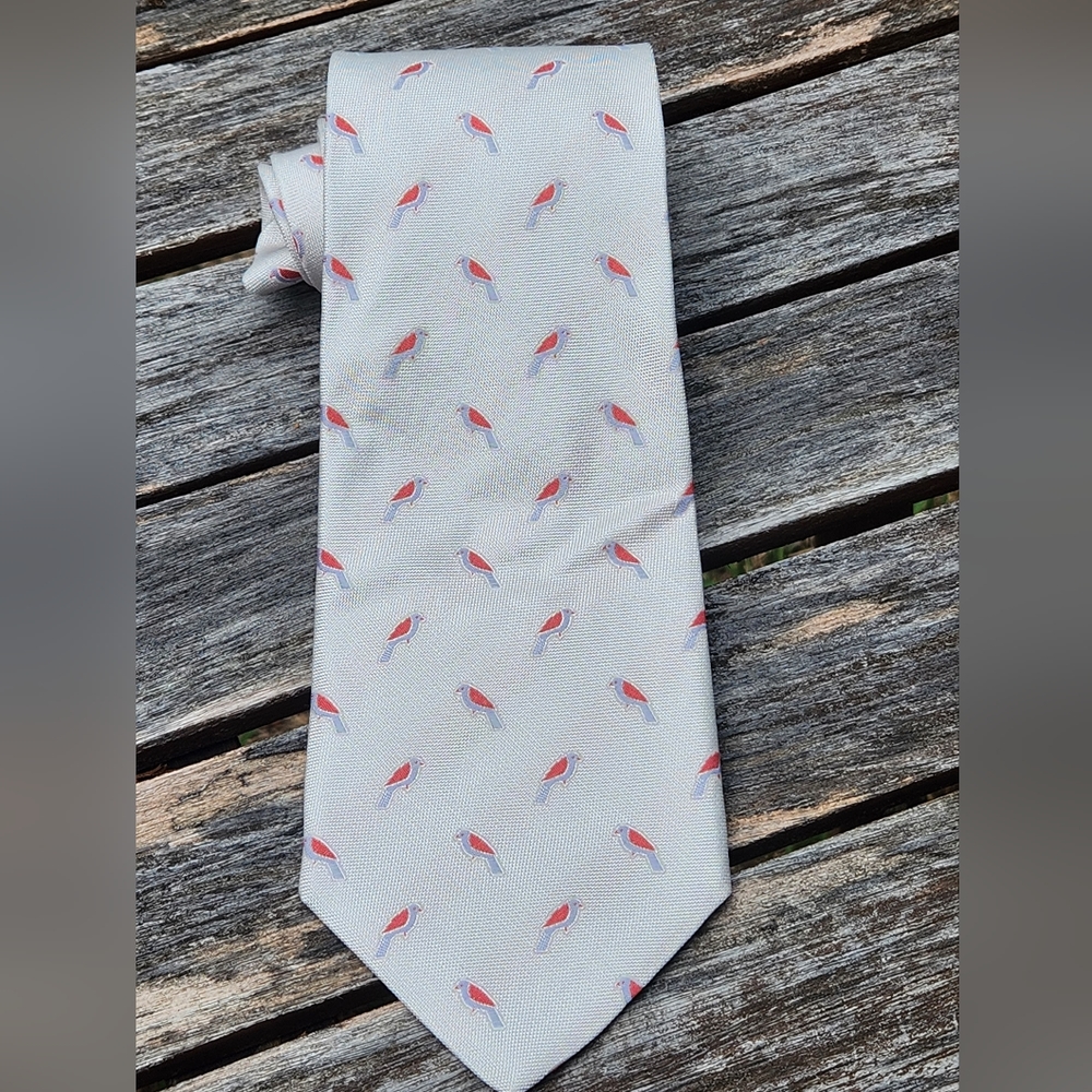 Cacharel Silk Bird Tie